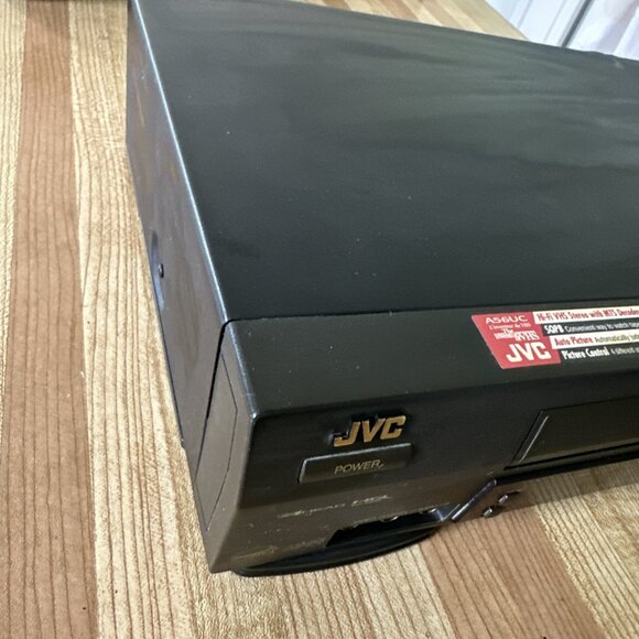 JVC Hi-Fi Stereo SQPB HR-A591U VHS VCR Player 4 Head Nice Tested No Remote VTG - Picture 2 of 8